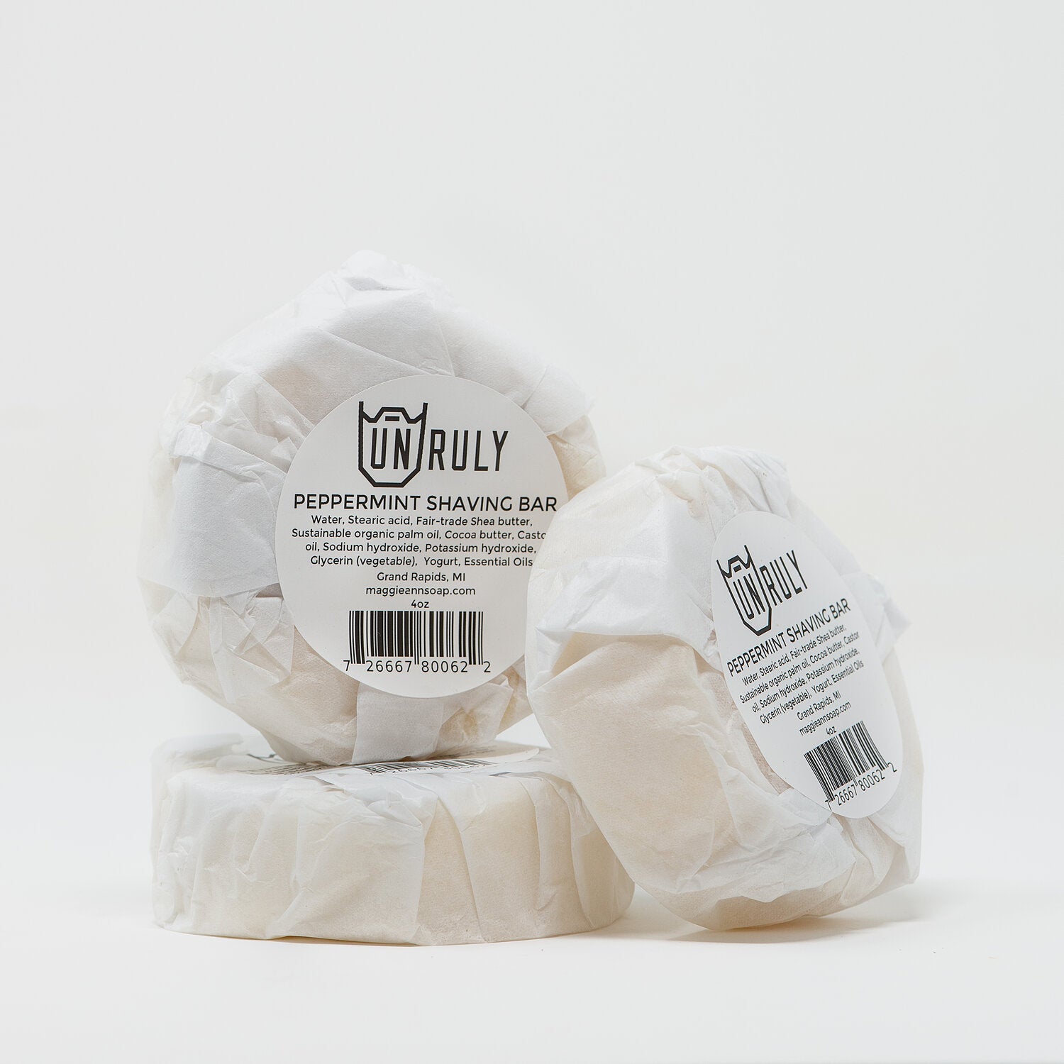 Peppermint Shaving Bar